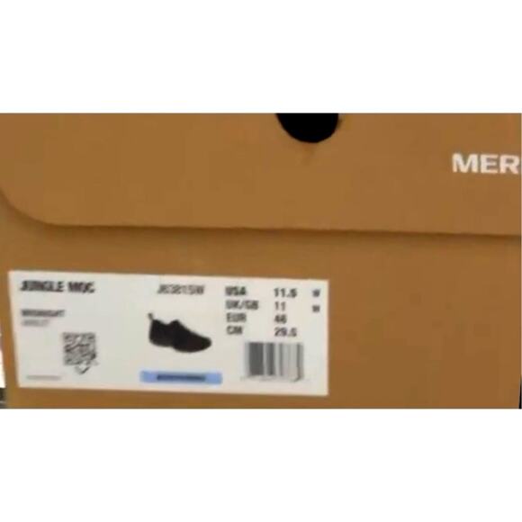 Merrell Men's Jungle Leather Slip-On Shoe Size 11.5 Wide New - Picture 4 of 14